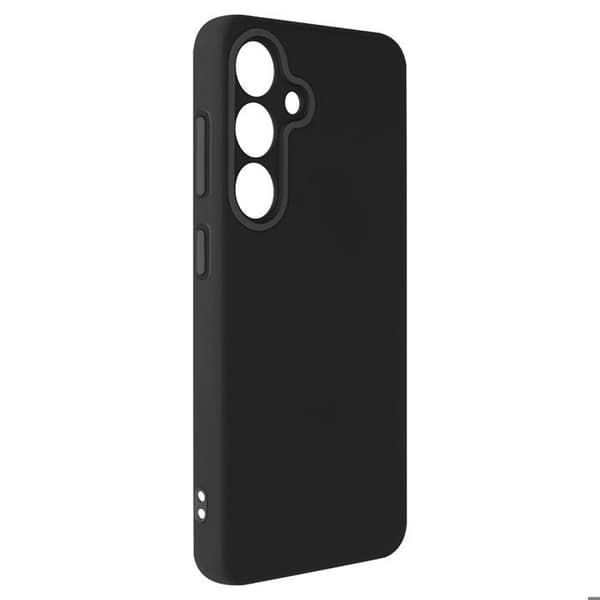 Silicone Soft-Touch Cover til Galaxy S24 Fast Cover Sort Svart