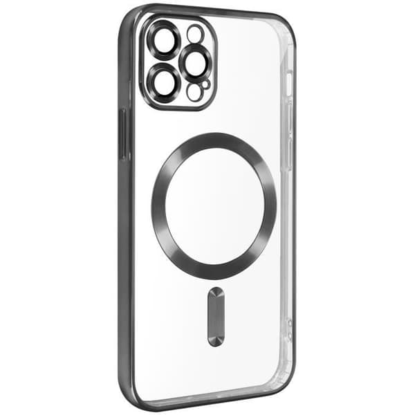 Coque - Apple - iPhone 12 Pro - Silikone - Sort - Kompatibel med MagSafe Svart