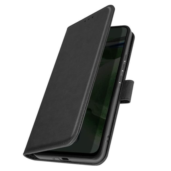 Fodral för Samsung A24 plånbok och videohållare Svart