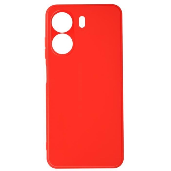 Kotelo Xiaomi Redmi 13C Soft Touch Matte Ultra Flexible Red -puhelimelle Röd