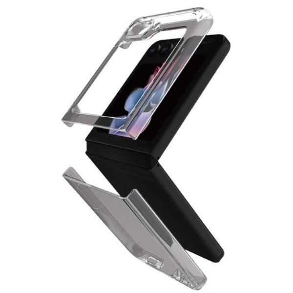 Fodral till Samsung Galaxy Z Flip 5 HARD RIGID Muvit Transparent