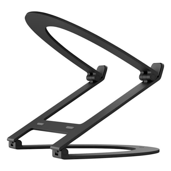 Støttebureau til MacBook Justerbar Sammenfoldelig Twelve South Curve Flex Sort Mat