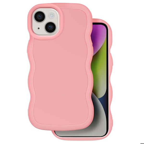 Coque Candy til iPhone 14 Stødabsorberende Lyserød Rosa
