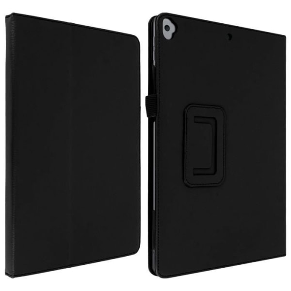 iPad-fodral 2019 10.2 - AVIZAR - Soft Touch-fodral - Ekoskinn Svart - Videoställ - Elegant Design Svart