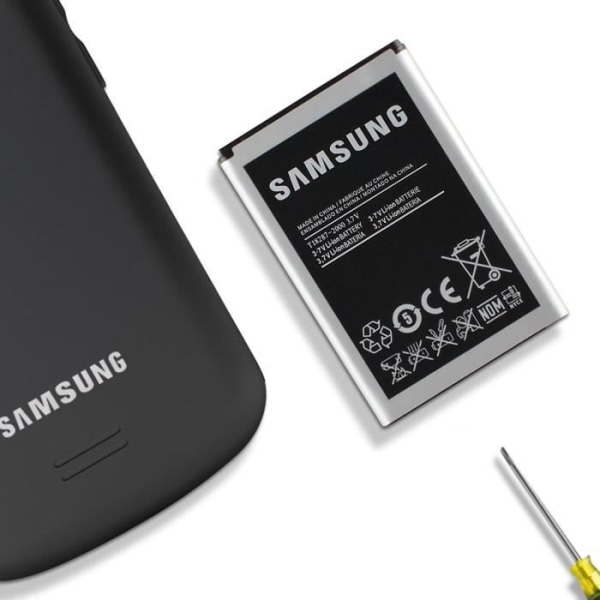 Batteri til Samsung Galaxy Spica, Wave 2, Wave, Omnia 7, Teos og Naos 1500mAh Svart