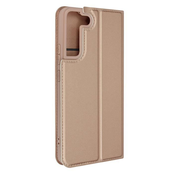 Samsung Galaxy S22 Plus Fodral - DUX DUCIS - Korthållare - Stativfunktion - Rose Gold rosa guld