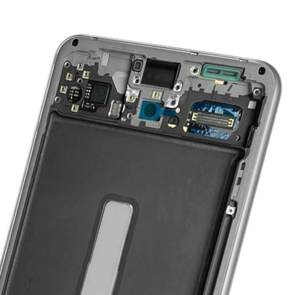 LCD-skärm - Samsung - Galaxy S21 FE - Original - Vit - 5,5 tum Vit