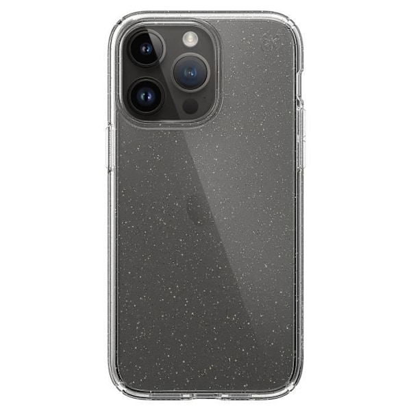 Skal till iPhone 14 Pro Max - SPECK - Presidio Perfect-Clear Glitter - Transparent - Anti-fall 4m Transparent