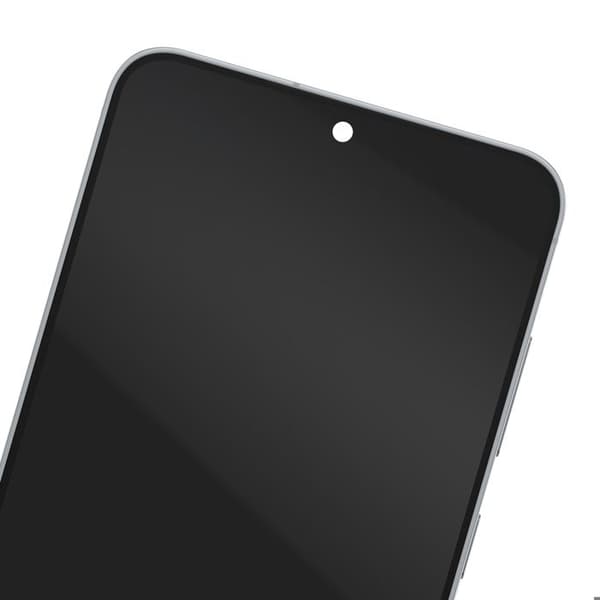 Soft OLED Erstatningsskærm til Galaxy S25 Plus med Sølv Chassis Grå