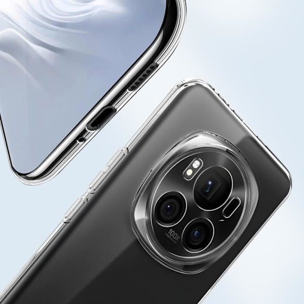 Kotelo Honor Magic 6 Prolle, pehmeä silikoni Ultra Thin MOFI Transparent
