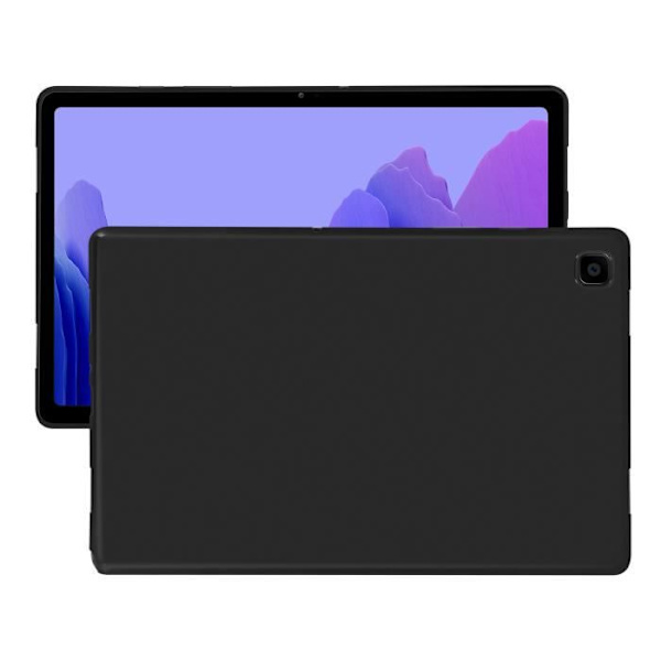 Samsung Galaxy Tab A7 10.4 2020 etui Silikone Fleksibel Ultratynd letvægts sort