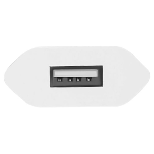 Nätladdare USB-port Vit - 1A Vit