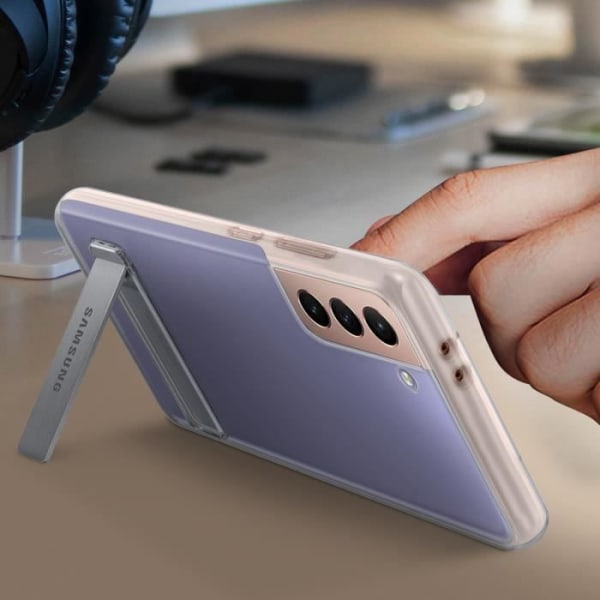 Cover - Samsung - Galaxy S21 Plus - Transparent - Non-slip - Elevated camera Transparent