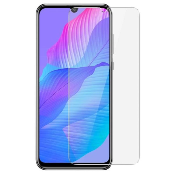 Huawei P Smart S Screen Film Karkaistu lasi 9H Anti-sormenjälkiä - Läpinäkyvä valkoinen