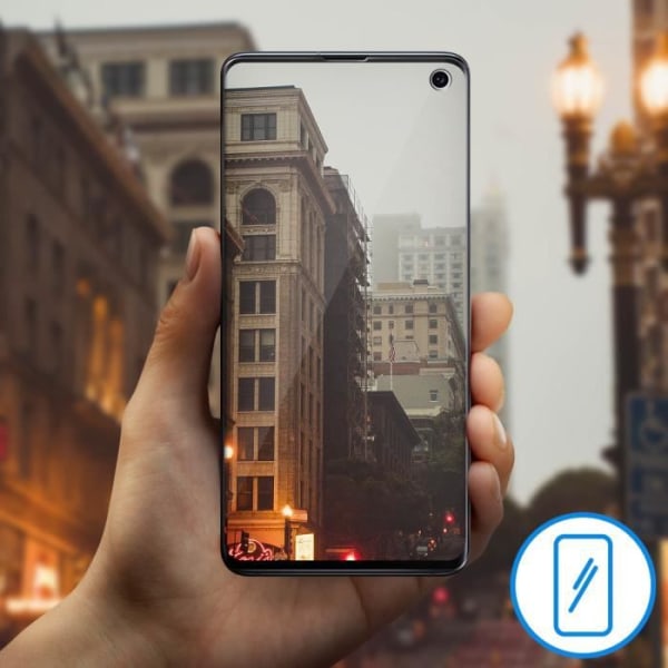 Samsung Galaxy S10 joustava näyttökalvo - AVIZAR - Suojaus naarmuilta - Erittäin läpinäkyvä Transparent