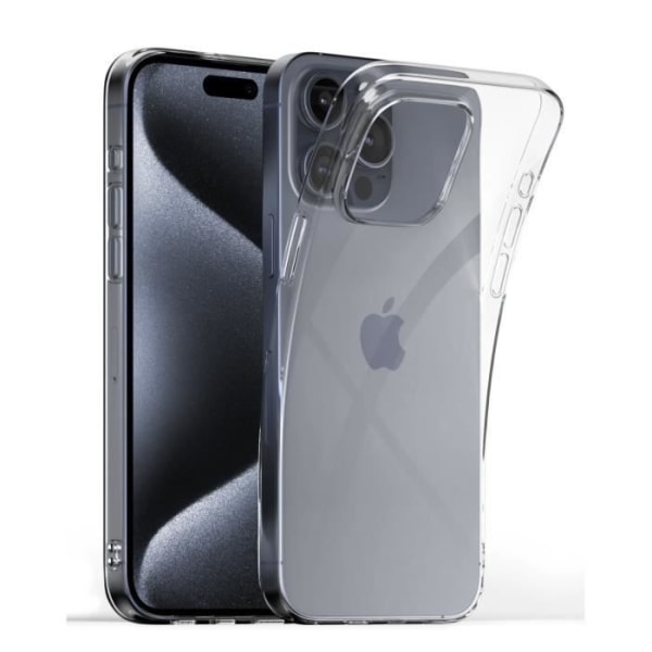 Transparent silikonfodral till iPhone 15 PRO MAX - AntechPro Store Transparent