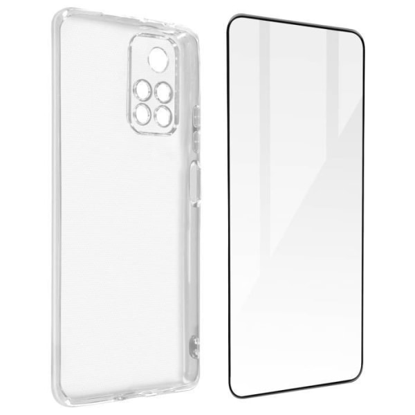 Xiaomi Poco M4 Pro 5G / Redmi Note 11S 5G Soft 9H glasfodral Vit