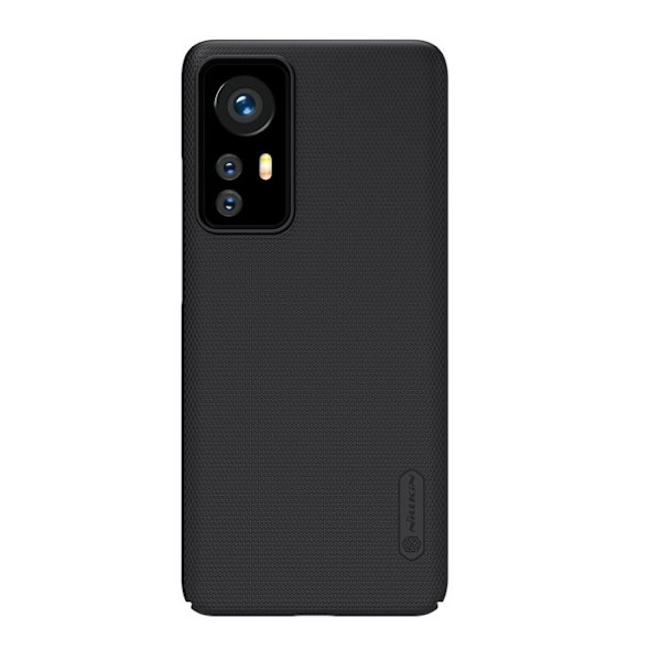 Kuori - NILLKIN - Super Frosted Shield - Xiaomi 12 / 12X - Musta - Liukumaton - Kova sort