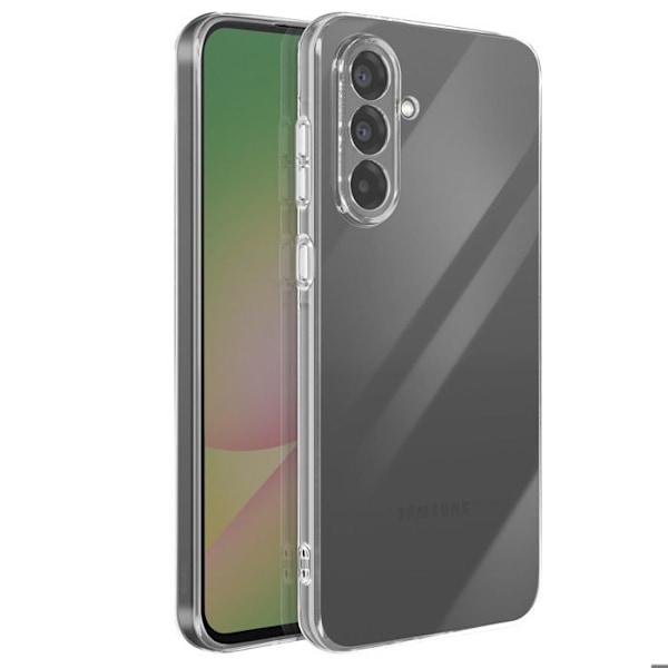 Siliconfodral Transparent för Samsung Galaxy A56 Vit