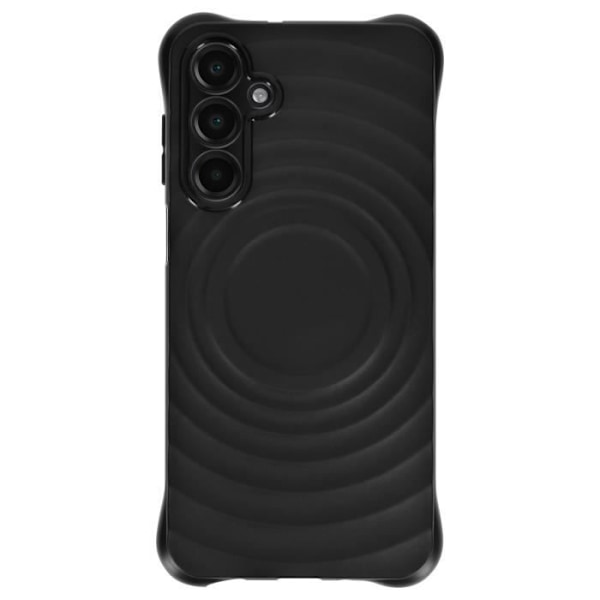 Coque Silikone til Samsung Galaxy A16 Stødabsorberende 3D Vågedeksl iMak Sort Svart