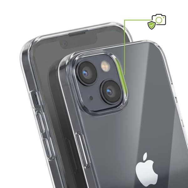 Siliconfodral för iPhone 14, mjuk skydd mot stötar, Mayaxess, transparent Vit