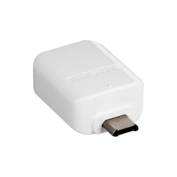 USB OTG-adapter - SAMSUNG - Micro-USB - Hvid - Dataoverførsel - 1 stk.
