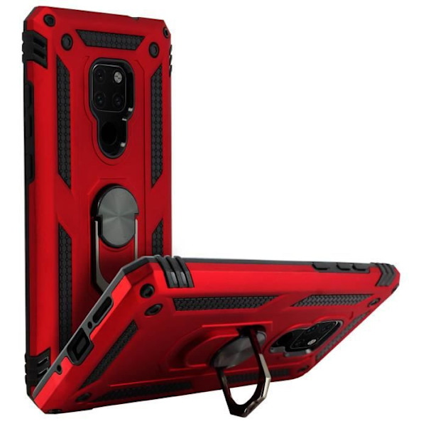 Coque - AVIZAR - Mate 20 - Bi-materialer - Hård og Blød - Video Støtte Rød Röd