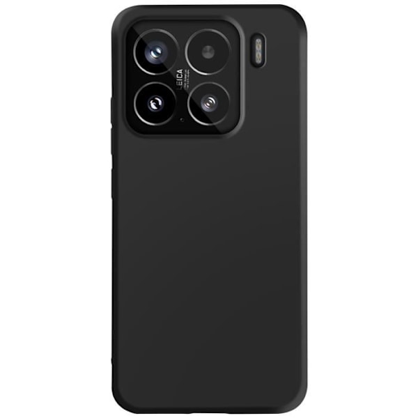 Coque til Xiaomi 15 Silikone Blød Tynne Belægning Mayaxess Sort Svart