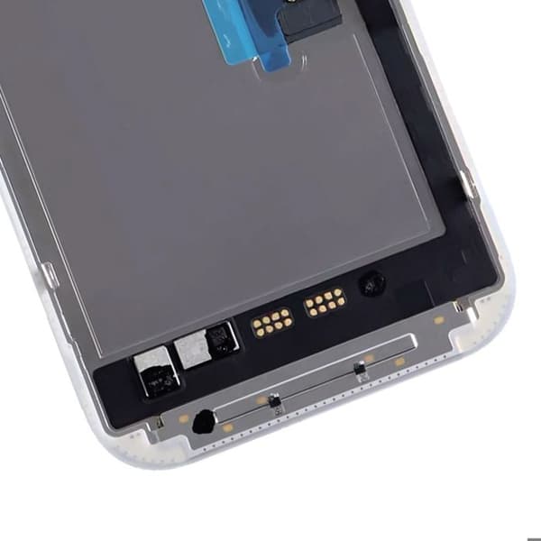 LCD fuldskærm + berøringsglas til iPhone 16 Pro In-Cell kvalitet sort Svart