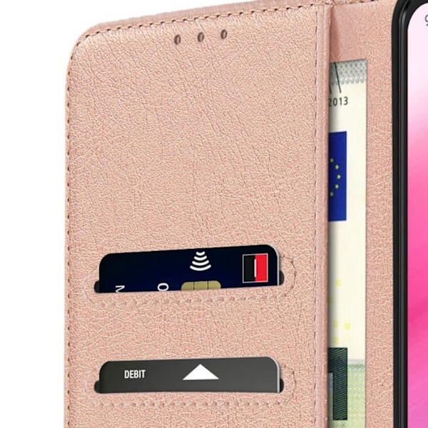 Samsung Galaxy A53 5G Fodral - AVIZAR - Plånboksfodral - Videostödfunktion - Rosa Rosa