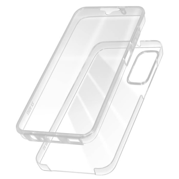 Komplet etui til Galaxy A05s - AVIZAR - Gennemsigtig - Halvstiv - Syntetisk - Blandet Transparent