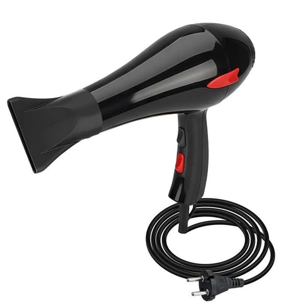 Hårtørrer - AVIZAR - 950W - 3 temperaturer - Sort - Professionel Svart