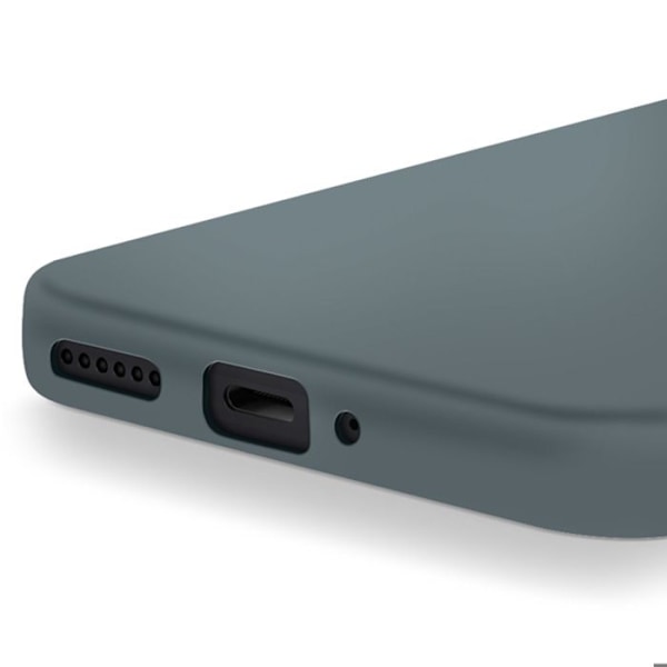 Coque för Redmi Note 14 Pro och 14 Pro Plus Semi-rigid Soft-touch Mörkgrå Grå