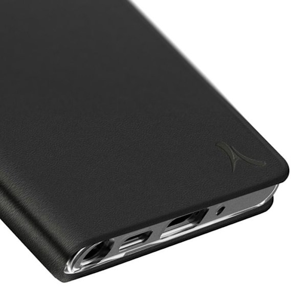 Fodral för Samsung Galaxy S22 Ultra Kortfack Videostöd Akashi Svart Svart