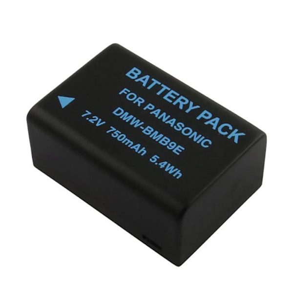 Batteri 7.2V 750mAh Panasonic Lumix DMC-FZ -kameralle Li-ion Musta sort