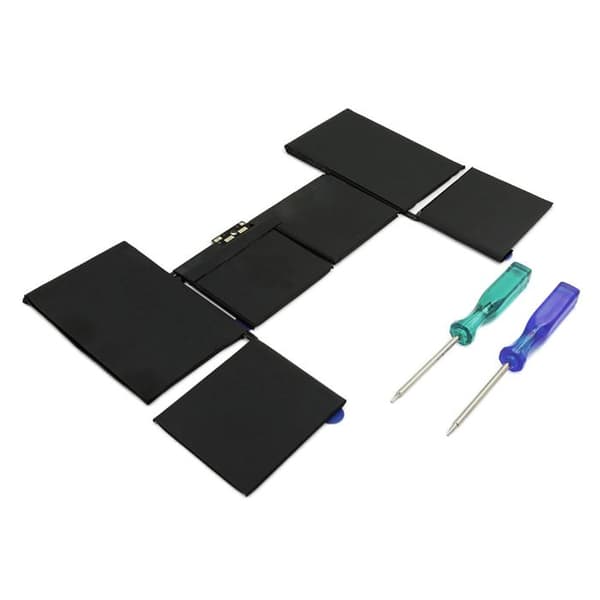 Batteri - AVISERE - MacBook 12" A1534 - Li-Polymer 7.55V - 5263mAh - Sort Svart