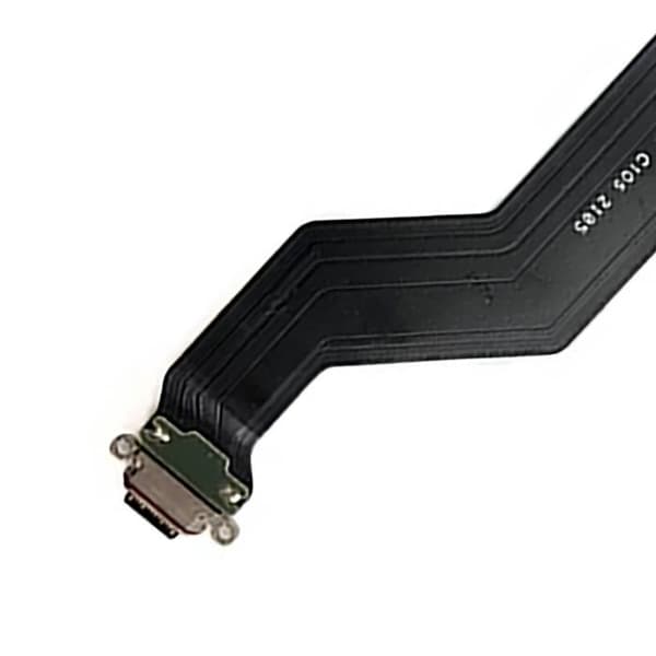 Ladeconnector - OnePlus - 8T - Sort - USB-C - 100% Kompatibel Svart