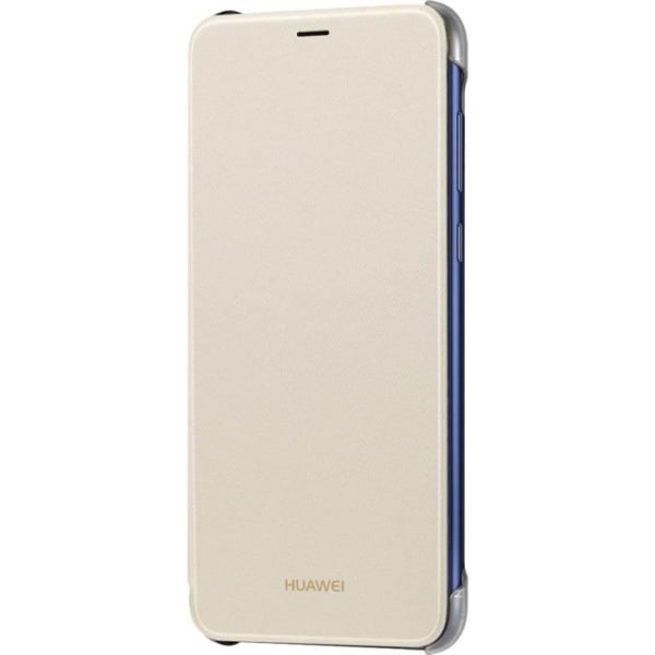 Folioskydd - HUAWEI - P Smart - Fullständigt skydd - Gul - Flik Guld