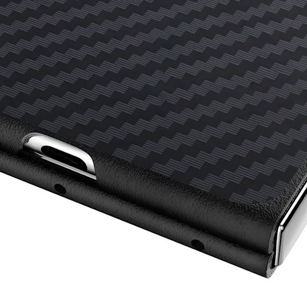 MagSafe-kuori Huawei Mate X6: Liukastumaton Hiilikuitu Abeel Musta