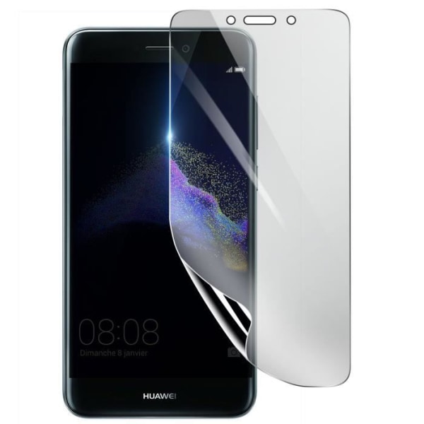 Näytönsuoja - 3MK - Huawei P8 Lite (2017) - Iskunkestävä Hydrogeeli - Läpinäkyvä - Naarmuuntumaton Transparent