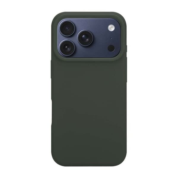 MagSafe-cover til iPhone 17 Pro i silikone, Velvet Smoothie Tactical, mørkegrå Grå