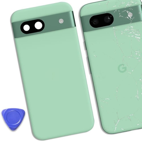 Ersättningsbatteriskydd för Google Pixel 8a - AVIZAR - Grön - Vikt: 0 g Grön