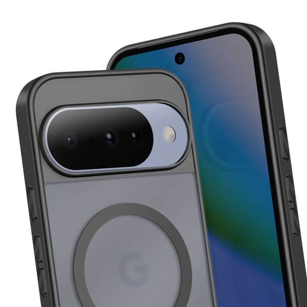 Coque - AVIZAR - Pixelsnap - Google Pixel 10/10 Pro - Blød - Sort - Stødbeskyttelse Svart