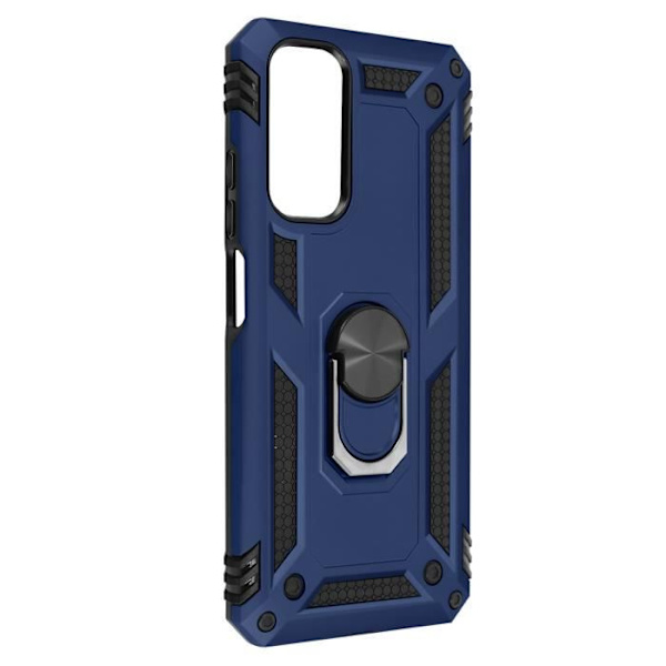 Coque - AVIZAR - Xiaomi Redmi Note 11/11s - Antichock Hybride - Bague Stöd för Video - Blå blå
