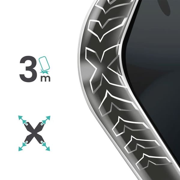 Coque - FORCE CASE - Google Pixel 10 Pro XL - Stødabsorberende 3 m - Forstærket - Transparent mod gulning Vit