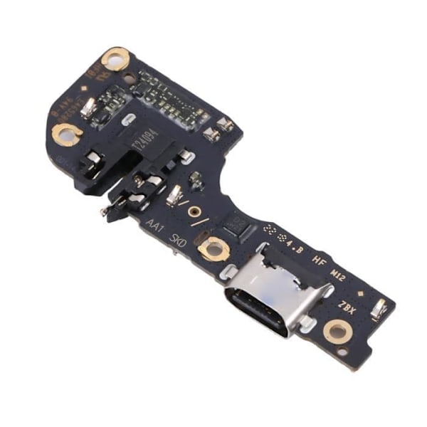 USB C opladningsstik til Realme 9i 5G mikrofon + jackstik sort Svart