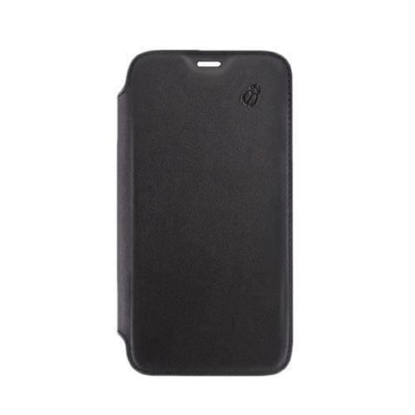 BeetleCase Folio Crystal Black Leather för iPhone 11 - 3664234000778