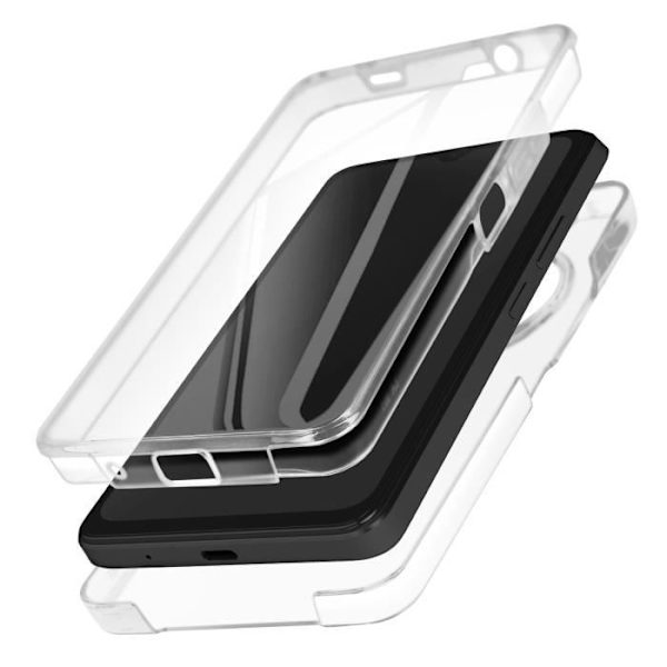 AVIZAR Helfodral till Xiaomi Redmi A3 - Genomskinlig - Styv - Ultrabeständig Transparent