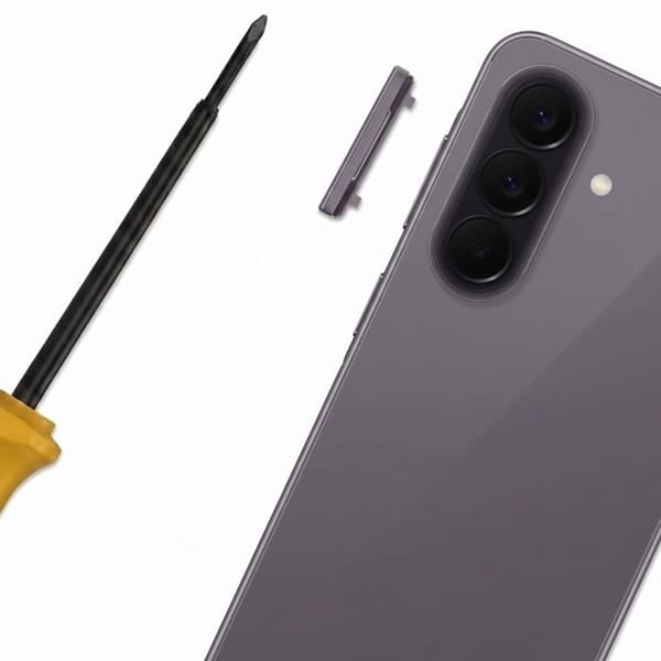 Volymknapp Kompatibel med Samsung Galaxy A57 5G Service Pack Reaktiv Samsung Grå Grå