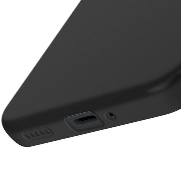 Skal för Xiaomi 14T Pro Matt Finish Mjuk Stötabsorberande 3mk Svart Svart